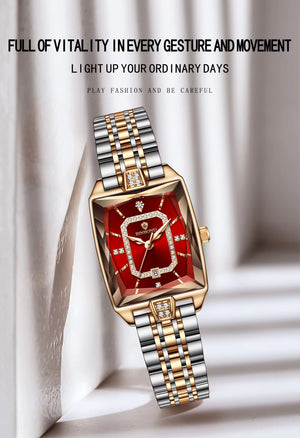 Vyla Carat Square Women's Fashion Watch
