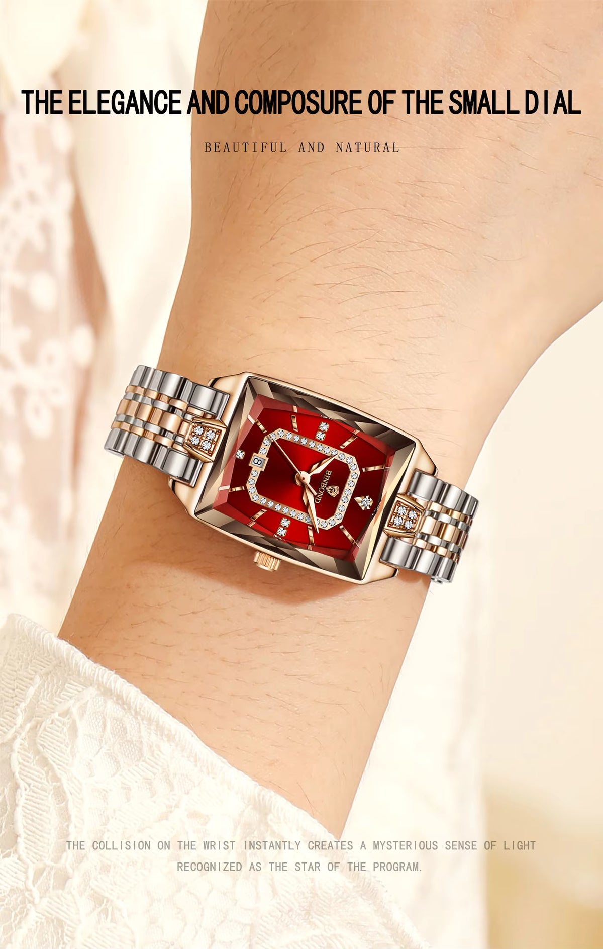 Vyla Carat Square Women's Fashion Watch
