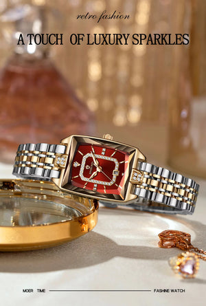 Vyla Carat Square Women's Fashion Watch